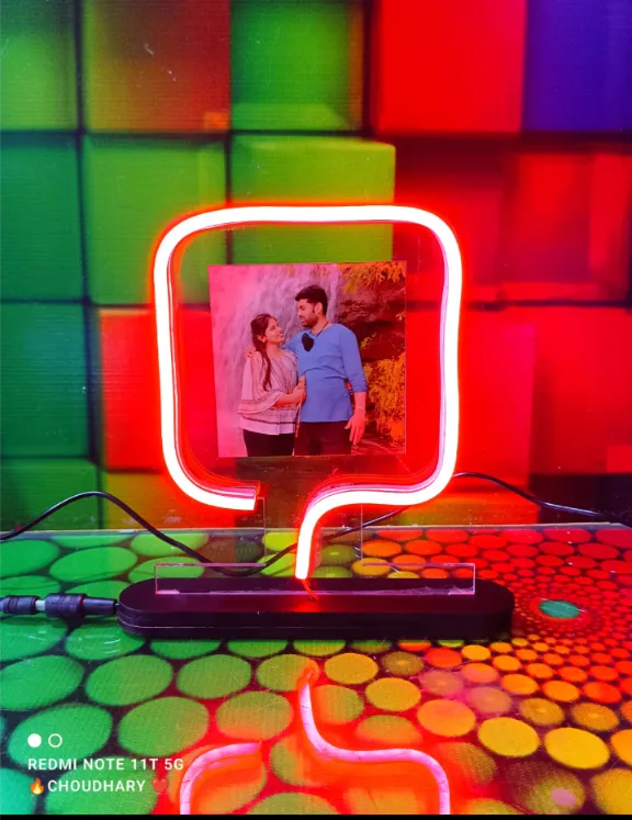 Neon Lamp with Adaptor