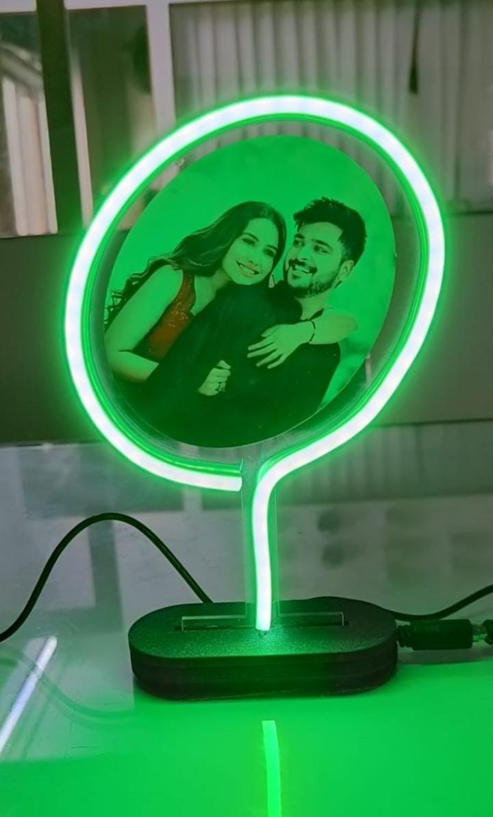 Neon Lamp with Adaptor